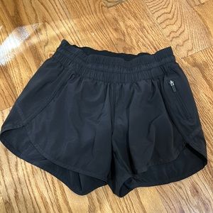 Black Lululemon shorts